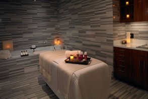 Spa treatment room